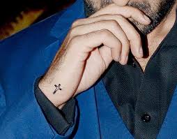 32 Cross Tattoos On Wrist For Men