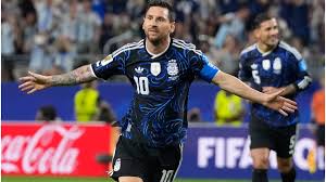 Messi brilla con otro gol (en media hora de juego) y la Argentina 'B' vence