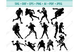 Download 3,554 american football player silhouette stock illustrations, vectors & clipart for free or amazingly low rates! Football Svg Football Players Png Football Silhouette Eps 413480 Svgs Design Bundles