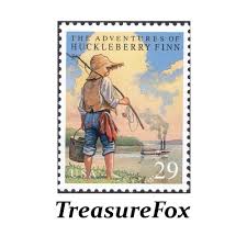Pin By Lilla Buchanan On Stamps In 2020 Adventures Of Huckleberry Finn Postage Stamps Usa Usa Stamps