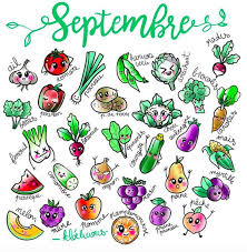 Les Fruits Et Legumes De Septembre Art Journal Clean Eating