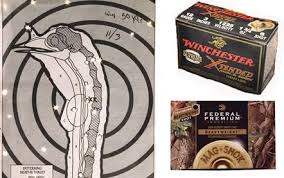 These loads use shot that is 10% denser than lead and delivers superior down range performance in terms of pattern density and pellet energy. The 50 Yard Turkey Load