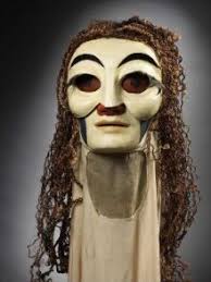 Mask for Harrison Birtwistle's opera, The Mask of Orpheus, English National  Opera, 1986. Designed by Jocelyn Herbert (1917-2013)