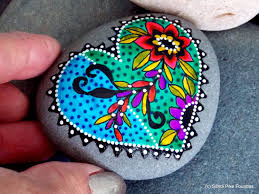 Your Place To Buy And Sell All Things Handmade Painted Rocks Heart Painting Stone Painting
