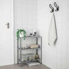 Metal bathroom shelf ikea floating bookshelves. Hyllis In Outdoor Shelving Unit 60x27x74 Cm Ikea