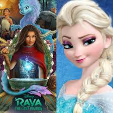 Here are a few friends joining in on # tuktuktuesday. My Edit One Comment Mentioned The Dragon Looked Like Elsa I Looked It Up And The Results Are Uncanny Guess Raya Will Have Elsa By Her Side Frozen