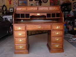 Rolltop Roll Top Desk Secret Compartment Desk