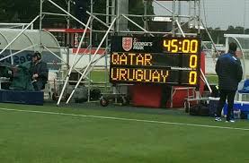Quedaron fuera de copa américa y salvaron a su club. Sub 18 Catar 0 1 Uruguay Auf