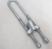 Hot DIP Galvanized Steel Adjustable Nut Type Wedge Clamp ...