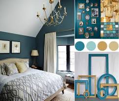 Chambre Bleu Canard Or Idees Decoration Inspiration Palette Couleurs Deco Chambre Bleu Chambre Bleu Chambre Bleu Canard