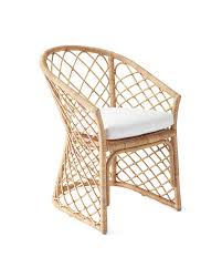 This Is All About Bringing Easy Elegance To The Table Made Of Hand Shaped Handwoven Rattan It Has A Natural Dining Chairs Dining Chair Cushions Wicker Chair