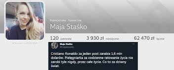 Nie tyle samo ogłoszenie, co jego forma i roszczenia rodem z filmu diabeł ubiera się u prady, próbowała wyśmiać krytykę. Maja Stasko Ronaldo Zarabia Za Jeden Post 1 6 Technojezus Wykop Pl