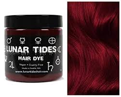 If you want to color your natural or dyed red hair brown, you should always choose a brunette tone which is at least one level darker than your current color. Amazon Com Lunar Tides Hair Dye Blood Moon Dark Red Semi Permanent Vegan Hair Color 4 Fl Oz 118 Ml Beauty
