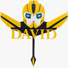 I can't wait to bring it to him! Bumblebee Transformers Bumble Bee Personalized Birthday Cake Topper 3d Wade Creations