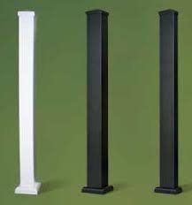 Are 2 piece posts), or posts on ramps or slopes. Afco Aluminum Posts