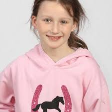 Horse Outfit for Baby Girls Horse Girl Era Hoodie Sweatshirt & Hot Pink  Western Horse Jogger Pants