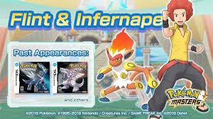 Wind back at the pokemon center at the pokemon league. Pokemon Masters Receives New Details For Elite Four Flint Nintendosoup