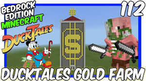 It can be carrots, sugarcane, trees or even gold, the insta farms in minecraft pe . Disney S Duck Tales Money Bin Gold Farm Bedrock Edition Duck Tales Disney Duck Gold Farming
