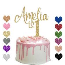 From the book extreme cakeovers: Personalised 1st Birthday Glitter Cake Topper Any Age Name 13 16 18 21 30 40 Ebay