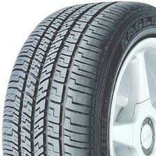 Goodyear optimizes tread patterns for each line of consumer tires to help maximize traction and performance in various conditions and road surfaces. Goodyear Eagle Tire Logo
