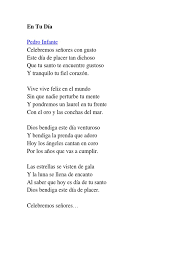 Letras De Canciones Cumpleanos Pdf