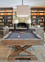 Room Envy This Basement Is Far From An Afterthought Atlanta Magazine Pool Table Room Game Room Basement Finished Basement Bars
