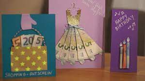 ✔ damit die feier für das geburtstagskind erschwinglicher wird. Geldgeschenke Sind Immer Beliebt Aber Einfach Nur Im Briefumschlag Langweilig Das Geht Bess Geschenke Geldgeschenke Basteln Geldgeschenke Geburtstag Basteln