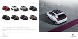 Peugeot 108 Range Brochure