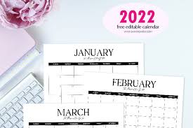 Make your own monthly and yearly australia calendars for 2022 with holidays using . Shining Mom Enjoying The Little Things