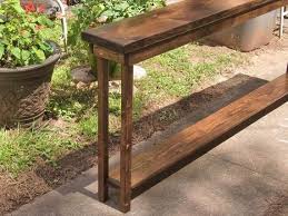 72 Inch Rustic Console Table Extra Narrow Sofa Table Entryway Etsy In 2020 Rustic Console Tables Rustic Consoles Narrow Sofa Table