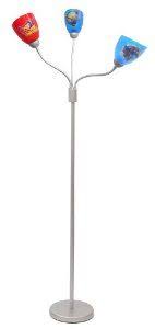 Marvel Spiderman 3 Head Floor Lamp By Marvel 51 76 Has A 72 Cord Length 3 Way Rotary Switch On Pole 3 Flexible Goosenecks And Spid Lamp Floor Lights Bulb