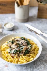 Pates Aux Champignons Et Epinards Recette En 2020 Recette De Pates Facile Pates Aux Champignons Recette Pate Champignon