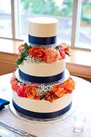 Here's some inspiration for coral wedding cakes and dessert tables! Pin By Brandi Davis On Wedding Cakes Cool Wedding Cakes Orange Wedding Cake Beach Wedding Cake