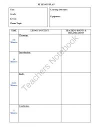 Teachers Notebook Pe Lesson Plans Lesson Plan Templates Pe Lessons