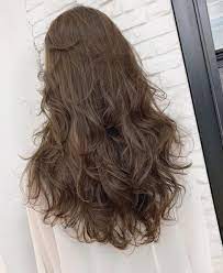 이미지 사람 1명 이상 long hair styles hair permed hairstyles