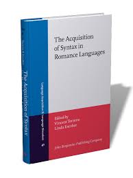 Gå med i facebook för att komma i kontakt med linda escar och andra som du känner. The Acquisition Of Syntax In Romance Languages Edited By Vincent Torrens And Linda Escobar