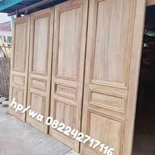 Karena ukiran ornamen dan motif maupun bentuk model dibuat dengan menyesuaikan bangunan masjid yang minimalis agar pas dan cocok. Jual Produk Daun Pintu Jati Minimalis Termurah Dan Terlengkap Agustus 2021 Bukalapak