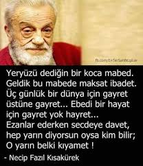 He was noticed by the french philosopher henri bergson, who later became his teacher. 34 Necip Fazil Ideen Zitate Spruche Gedicht Ideen