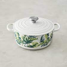 Shop for le creuset dutch ovens at cutlery and more. Le Creuset Cast Iron Round Dutch Oven Palm Leaf Decal Williams Sonoma