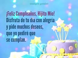 Feliz Cumpleanos Para Un Hijo Cumple Genial