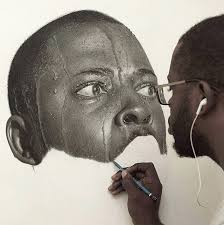 One time it was the signature of a famous clown who's likeness was used in a postal stamp. Hyperrealistic Pencil Drawings By Nigerian Artist Demilked