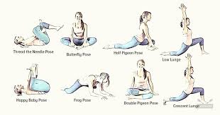 You can do these anywhere and anytime to decrease tension and improve range of motion! 8 Yoga Hip Stretches That Feel Amazing Gentle Easy