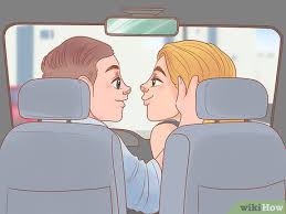 Sheer clothes, smile in the car blowjob, handjob, kiss. 3 Ways To Kiss In A Car Wikihow