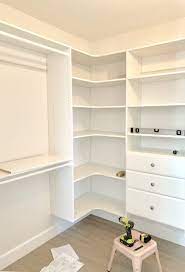 You also can try to find several matching ideas on this site!. Diy Custom Walk In Closet Affordable Easy To Install 1111 Light Lane Closet Remodel Closet Renovation Closet Layout