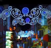 LED Lighting Across Street Motif Light for Outdoor Decoration