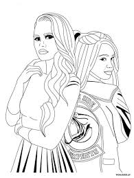 Some of the coloring pages shown here are riverdale cast making big changes to archie comic characters. Riverdale Coloring Pages Download And Print For Free