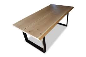 Esstisch Eiche Massivholz Nach Mass Esszimmer Klassisch Modern Design Kufengestell Tischplatte Geteilt