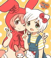 Hello Kitty And My Melody 3 Hello Kitty Art Melody Hello Kitty Hello Kitty