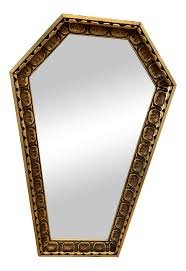 The item should be kept in a sealed chamber with minimal external visibility. Gothic Victorian Coffin Mirror Photography Craft Supplies Tools