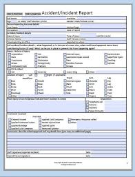 New Work Accident Incident Report Form Template Editable Etsy In 2020 Small Business Planner Work Accident Budget Planner